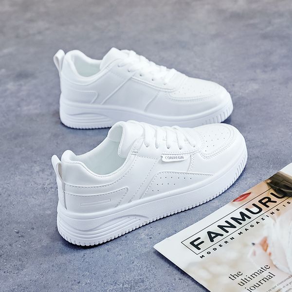 

2022 real leather shoes net red same low leisure board size 35-40, Black