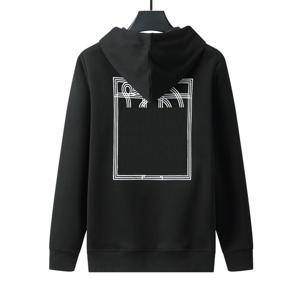 

designer men's hoodie fall winter hooded round neck fashion street wear jumper sport run casual black white m  xl 2xl 3xl 33