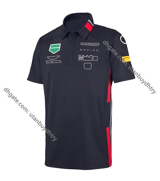 

f1 t shirt f1 team red color bull motorsport for honda martin racing motocross sports polo lapel shirt summer jersey motorcycle clothing f11, White;black