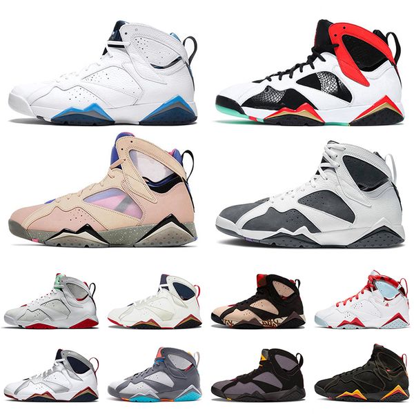 

original og 7 7s basketball shoes vii oregon ducks bordeaux citrus trainer flint men women french blue sports metallic gold hare jumpman sap