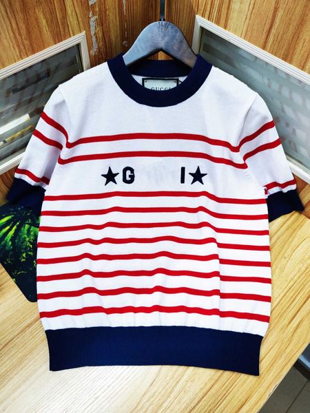 

women's tee shirts g nanyou women's summer thin letter five pointed star embroidery round neck short sleeve t-shirt tencel knit co, White