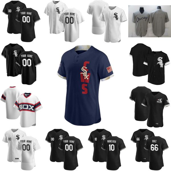 

custom mens women chicago''white''sox''jersey 10 yoan moncada 8 bo jackson 66 jose ruiz 53 jonathan stiever ba, Blue;black