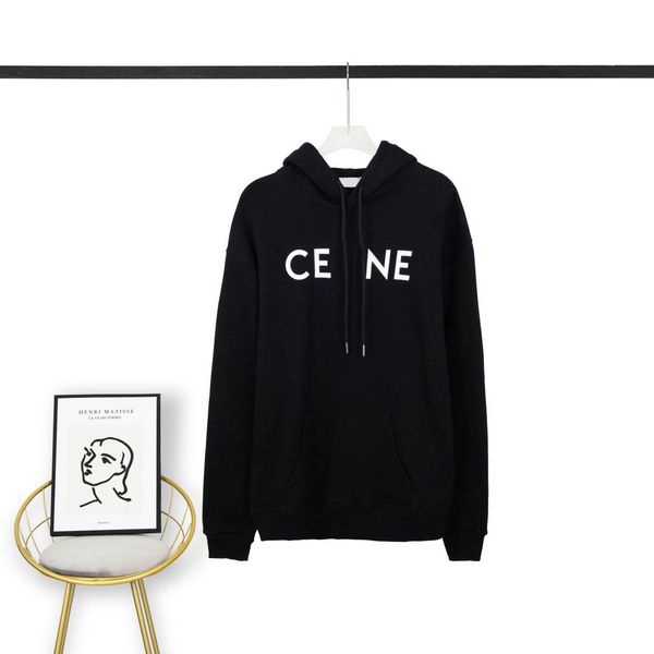 

men's plus size hoodies & sweatshirts round neck embroidered and printed polar style summer wear with street pure cotton w2r, Black;brown