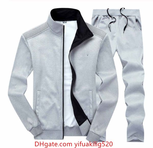 

25ss mens tracksuits zipper coats street loose suits womens designers hoodies jackets pants fashion sportswear jogging sweatshirts clothing, Gray