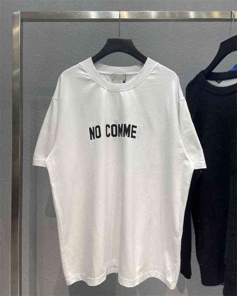 

men's hoodies sweatshirts spring and summer front printing no letter couple os version casual short sleeve t-shirt tee, Black