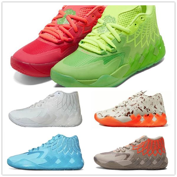 

mb.01 men basketball shoes rick and morty for sale buzz city black blast queen citys rock ridge red not from here sport sneakers size 40-46