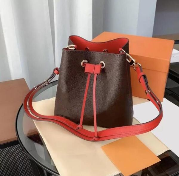 

original fashion designer luxury evening bags handbags purses neonoe bucket bag women brand classic style genuine leather shoulder bags
