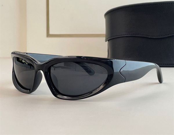 

fashion designer 0157 sunglasses mens and women unique avant-garde wrap sun glasses summer outdoor star same style anti-ultraviolet, White;black