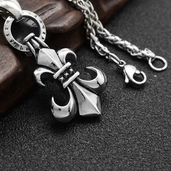 

ch pendant necklaces designer jewelry 925 silver cross hip hop men women chain necklace g55