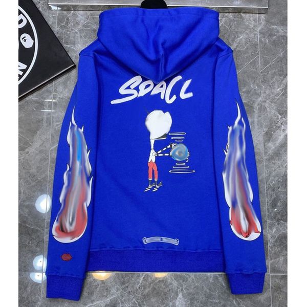 

men's fashion luxury sweatshirts classic ch zipper hoodies women men loose pullover hooded designer horseshoe sanskrit hoodie sweater j, Black