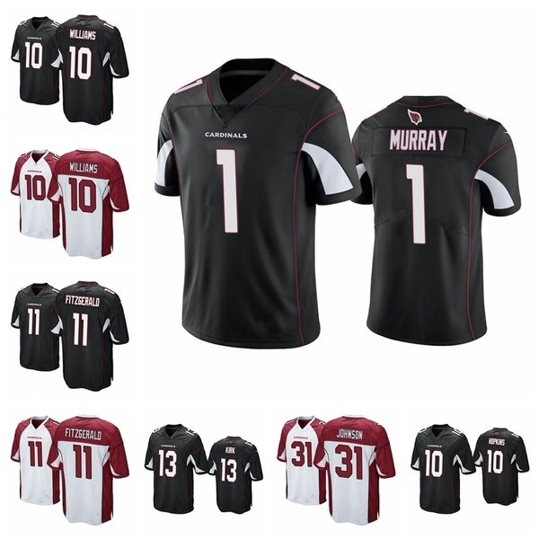 

jersey kyler larry murray fitzgerald david johnson arizona''cardinals''men custom football jersey, Black;red