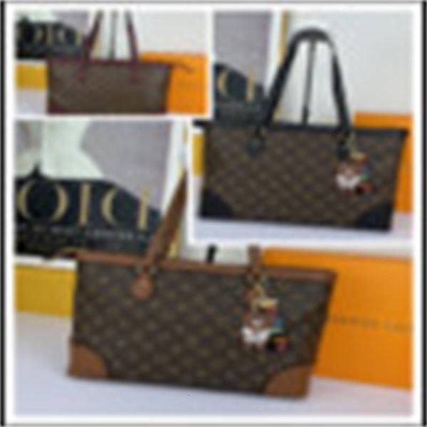 

louiseitys 1 viutonitys bag luxury handbags shoulder women leather bags m66299 design tote man real shopping travel evening kpkwi