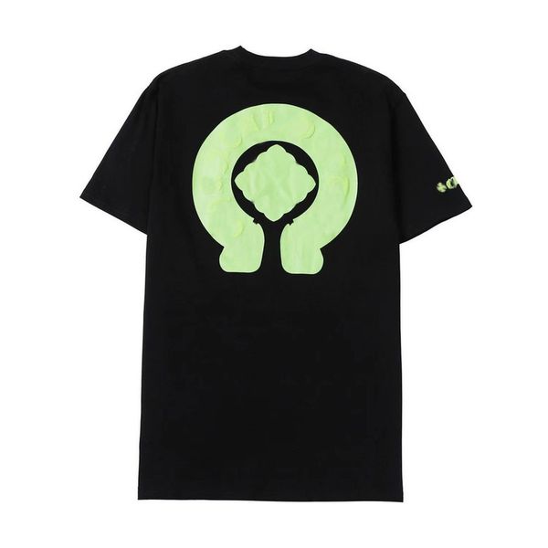 

ch designer luxury mens t shirts fashion brand men tees horseshoe cross tshirts summer classic man hip hop sweater sanskrit letter t-shirt, White;black