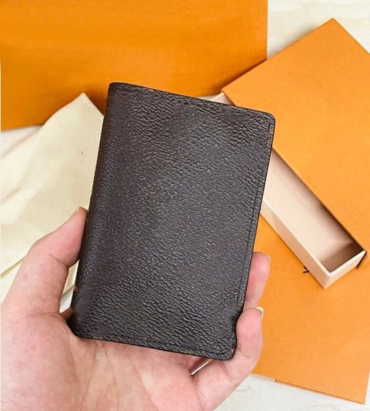 

2022 card holders designer mens womens pocket fashion mini credit card holder bag classic coin purse wallet, Brown;gray