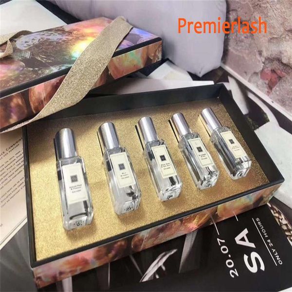 

premierlash christmas perfume set 9ml 5 cologne fragrance men women long lasting smell spray christmas gift box prese203e