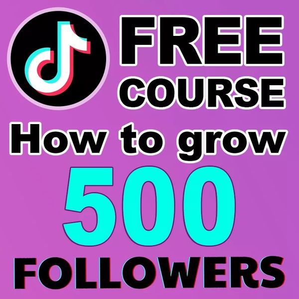 

course- how to grow 500 tiktok followers 1-5 days-100% guaranteed success-join our zoom meeting live course every thursday