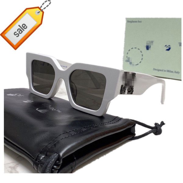 

off style white designer sunglasses 2022 new fashion pilot polarized men women brand female glasses vintage driving hiking travel eyewear uv, White;black