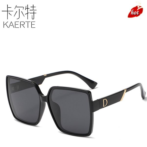 

designer sunglasses men women fashion trendy brand factory online export 2022 2022 new polarized women's outer d letter large, White;black