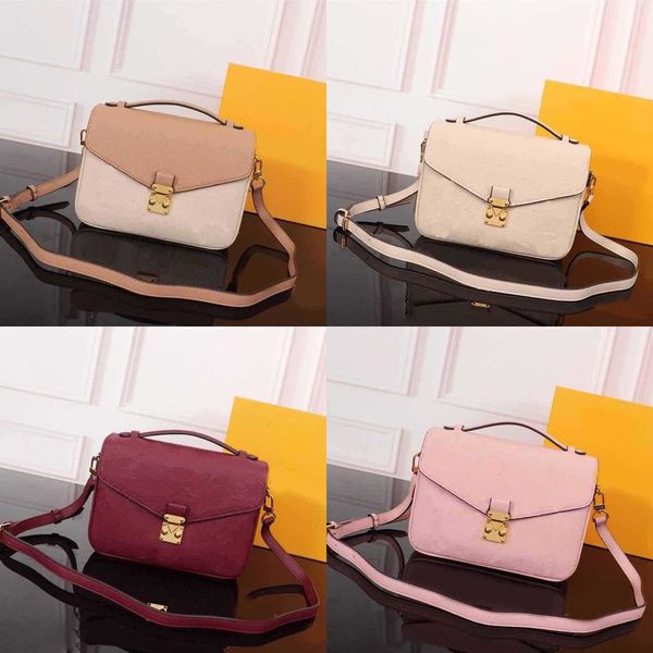 

bags & cases m40780 high made in real leather clutch purse handbag woman shoulder serial number insid