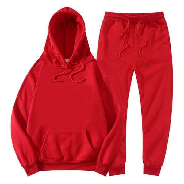 

new tracksuits 2021 men tracksuits male hoodies and pants long 100% cotton thick active designer tracksuit ethnic clothing casual tech fleec, Black