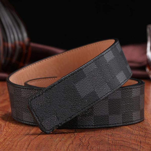 

golf belts for men designer mens womens fashion genuine leather male smooth buckle womans mans leather belt width 3 8cm with box 105-12210t, Black;brown