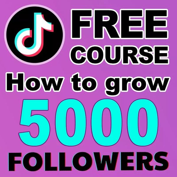 

course- how to grow 5000 tiktok followers 1-5 days-100% guaranteed success-join our zoom meeting live course every thursday