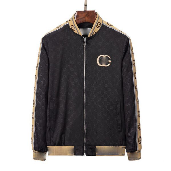 

2022 fashion mens designer jacket coat caps winter autumn baseball slim stylist men women windbreaker outerwear zipper hoodies jackets coats, Black;brown