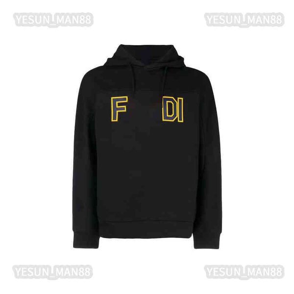 

luxury fends classic fende hoodie sweater autumn mens and womens ff little monster eye matching casual coat pure cotton hoodeds, Black