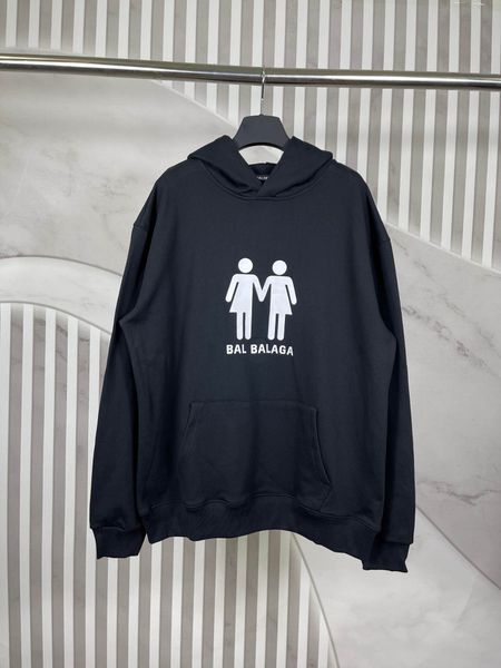 

men's plus size hoodies & sweatshirts round neck embroidered and printed polar style summer wear with street pure cotton 3tg, Black;brown