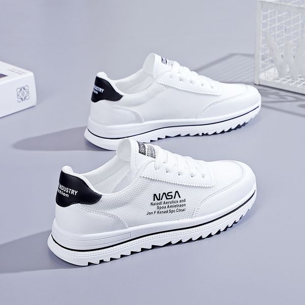 

fashionable casual shoes white sports forrest gump size 35-40, Black