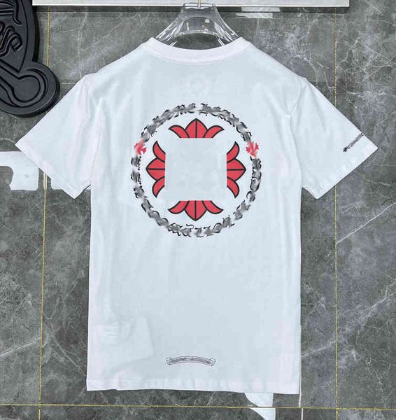 

summer luxury heart mens t shirts fashion ch brand men sanskrit letter t-shirt horseshoe cross designer tshirts man hip hop chromes sweatere, White;black