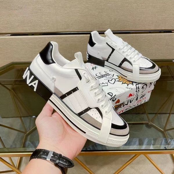 

brand casual shoes calfskin 2. zero casual sneakers fashion color matching low men's shoes