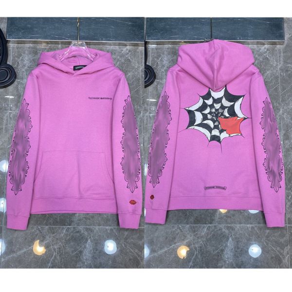 

luxury men's fashion sweatshirts classic brand ch zipper hoodies women men loose pullover hooded designer horseshoe hoodie sweater jack, Black