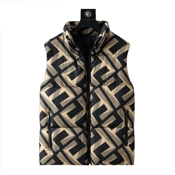

winter jacket designer men's vests hooded outerwear waterproof men and women waistcoat thick sleeveless tl04, Black;white