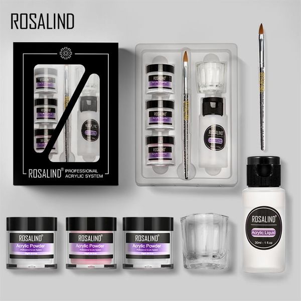 

acrylic powder set dipping carve crystal powder gel for nail extension builder tools manicure set acrylic nail kit260n