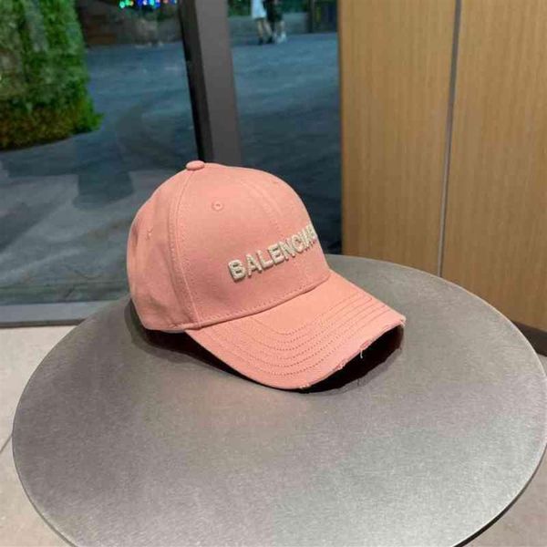 

designer caps balencigas caps high end paris b baseball cap 2022 new embroidered letter star same duck tongue for men and women wm1519, Blue;gray