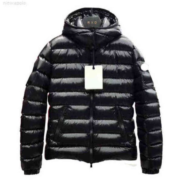 

men's parkas designer jacket puffer luxury warm mkle mk meng womens down et coat hooded outerwear waterproof windbreaker thick clothing, Black
