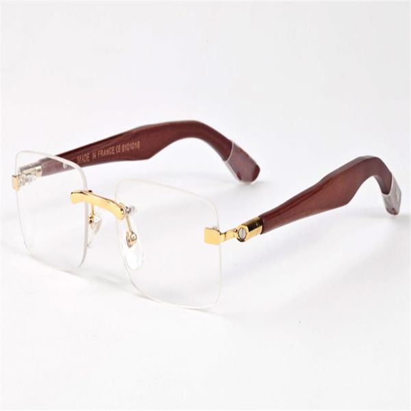 

new wood sunglasses for mens sports fashion sunglasses women vintage rimless bamboo sun glasses come with boxes lunettes gafas de 235e, White;black