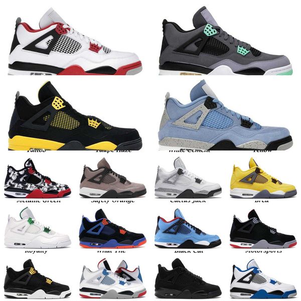 

shoes white oreo sail guava ice 4 basketball men 4s university blue lava taupe haze cement citron black cat metallic fear pack bred