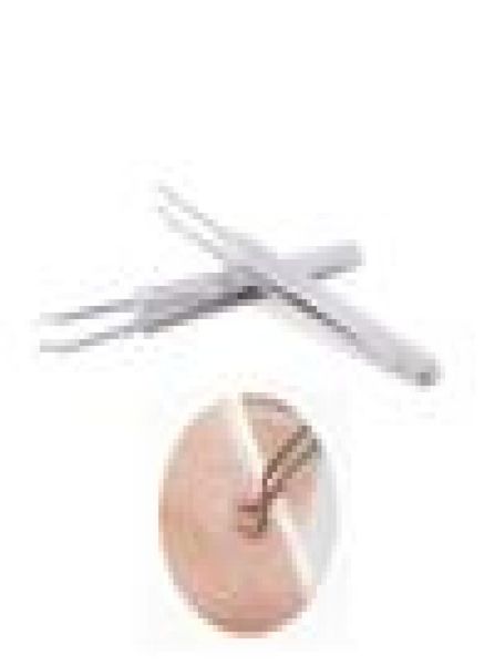 

1pcs blackhead tweezers eyelash extension nipper anti acid steel needle tweezers removal acne face care curved nail tool9271210