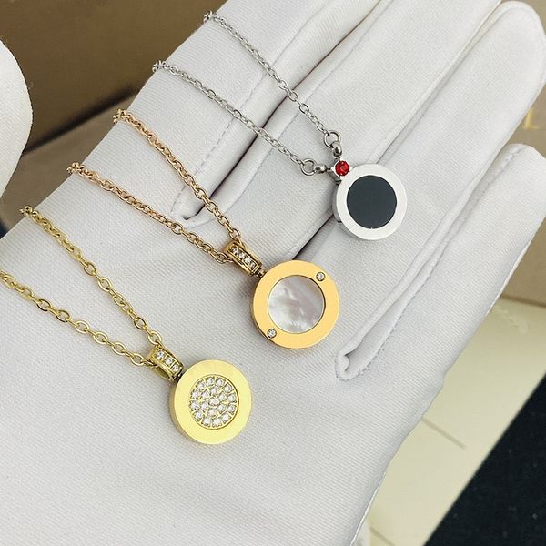 

new classic necklace designer designs stainless steel necklaces for men and women, Silver