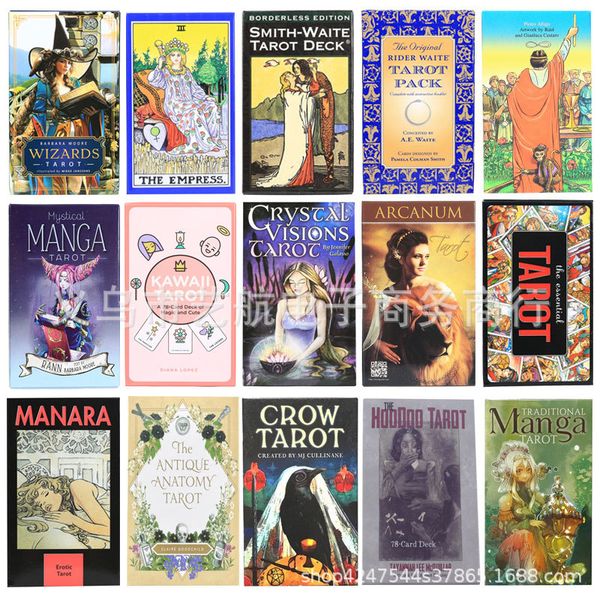 

new english game version of tarot cards board games oracle cards card