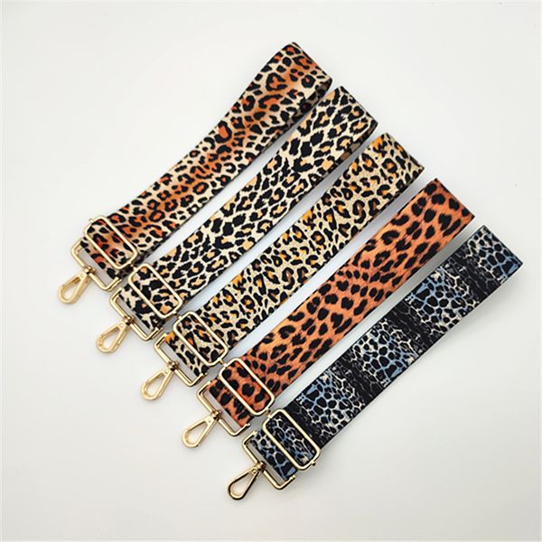 

bag strap part accessories for handbags leather belt leopard shoulder replacement purse straps bags, Black