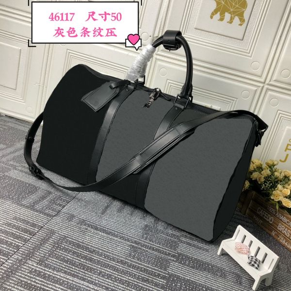 

new 46 shoulder travel bag 50cm fashion bags large size design selling styles solid color splicing compact and comfortable