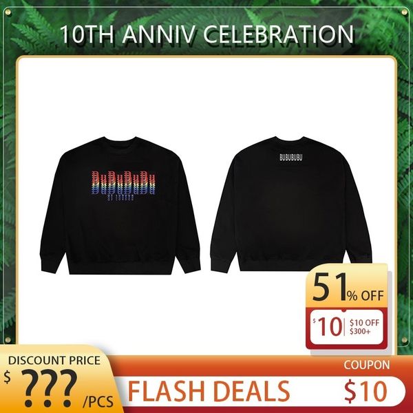 

men's hoodies sweatshirts hip-hop mens fashion luxury brand designer hoodie, Black