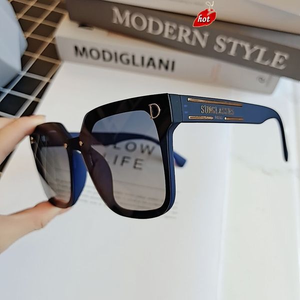 

designer sunglasses men women fashion trendy brand factory online export 2022 2022 korean new d family women's polarized men's lov, White;black