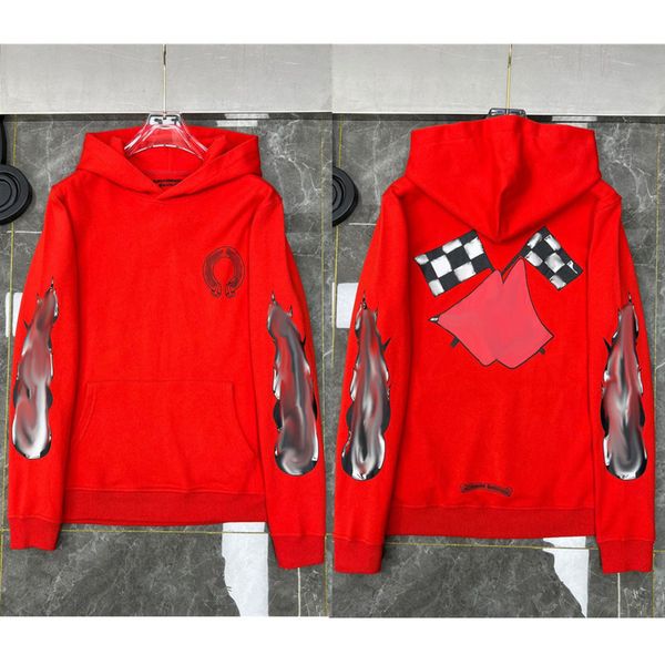 

men's luxury fashion sweatshirts classic zipper hoodies women men loose pullover hooded designer horseshoe sanskrit hoodie sweater jack, Black