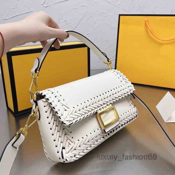 

shoulder bags designer bag women woven handbag luxury leather cross body female underarm purses 2023