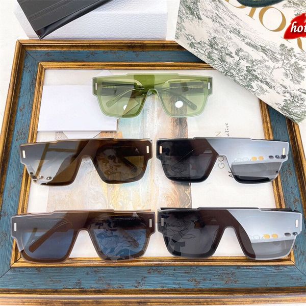 

designer sunglasses men women fashion trendy brand factory online export 2022 new d family large frame box net red m1i, White;black