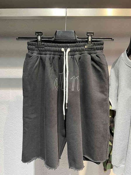 

men's shorts summer front print diamond letters ins couple casual pants shorts cl, White;black